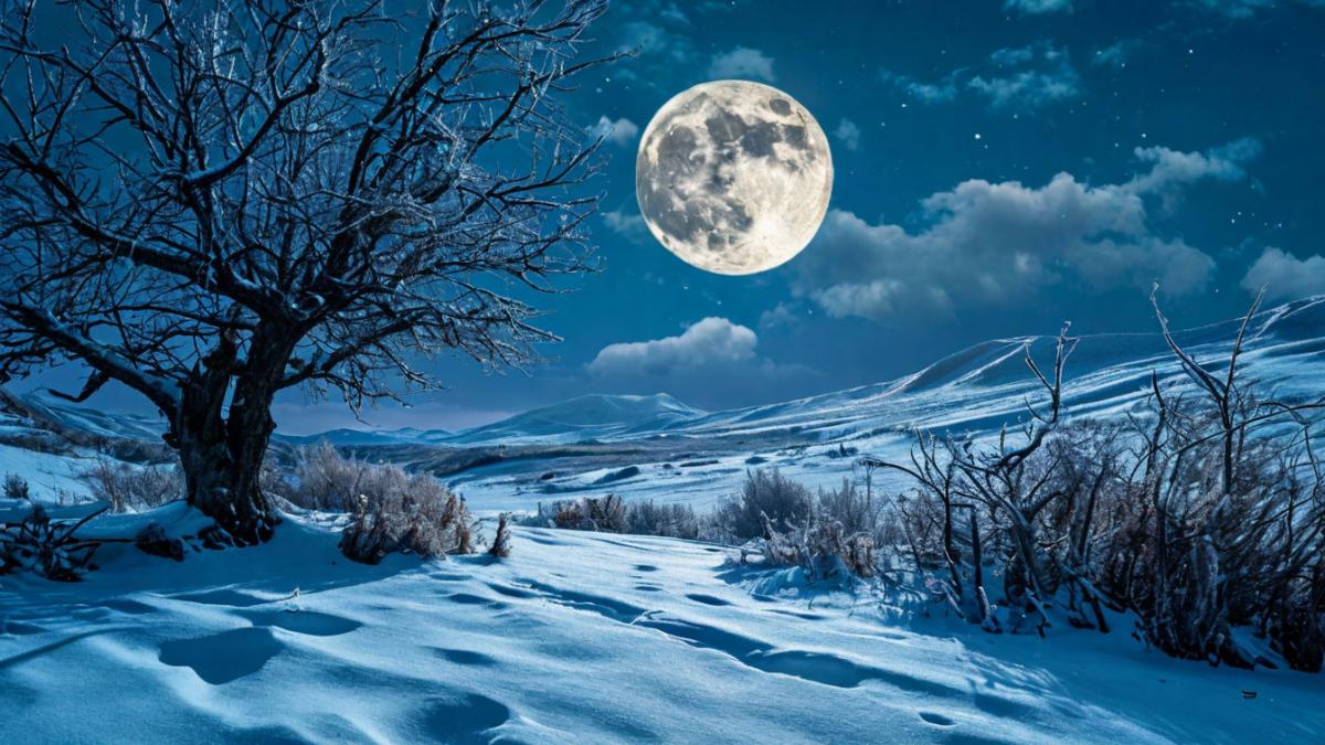 Холодная Луна: как пережить мистическое полнолуние 15 декабря