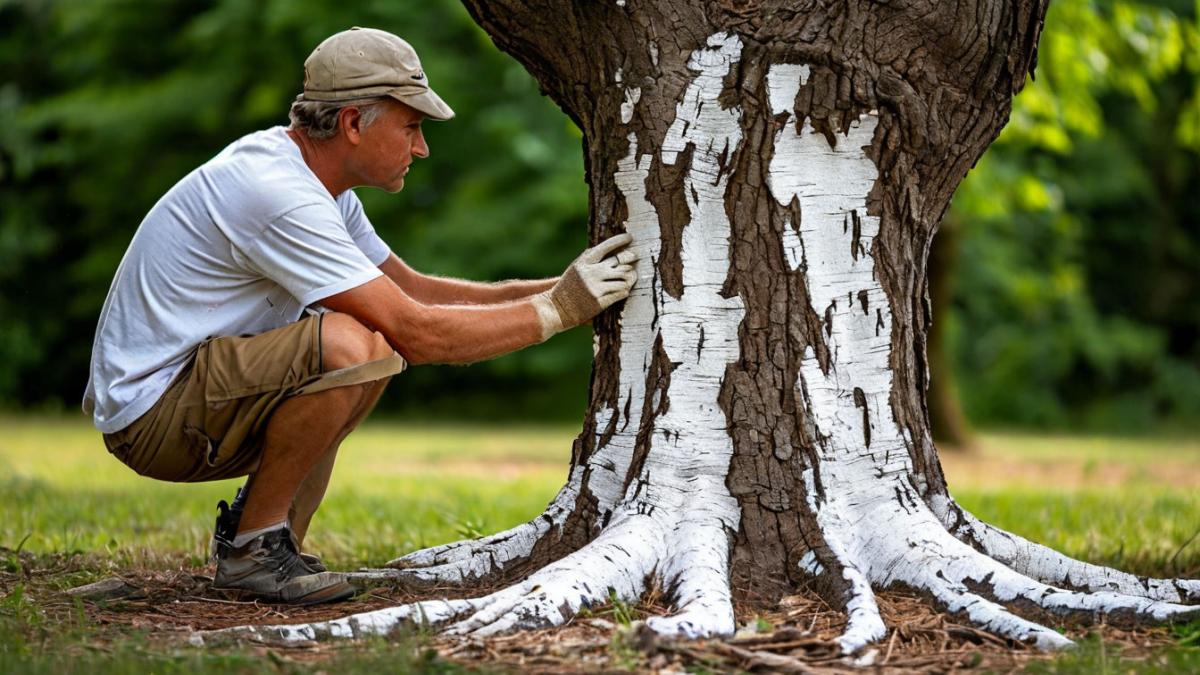 Правильная побелка деревьев перед зимовкой: выбор состава и рекомендации