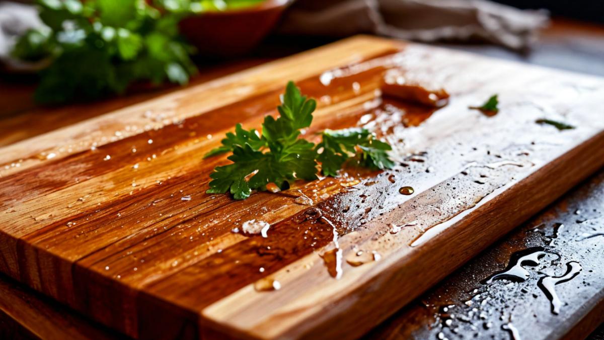 Простой трюк для устранения неприятных запахов с деревянных разделочных досок