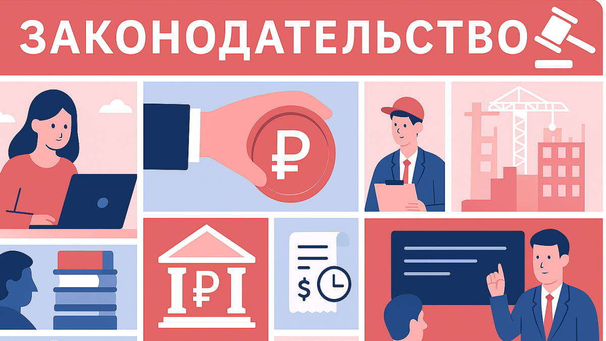 Какие законы вступают в силу в сентябре 2025 года