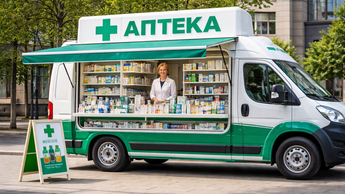 Передвижные аптеки могут появиться в отдалённых селах России, включая Крым