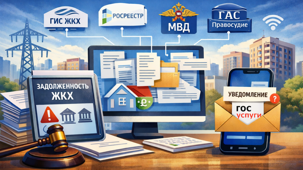 В России внедрят электронную систему взыскания долгов за коммунальные услуги