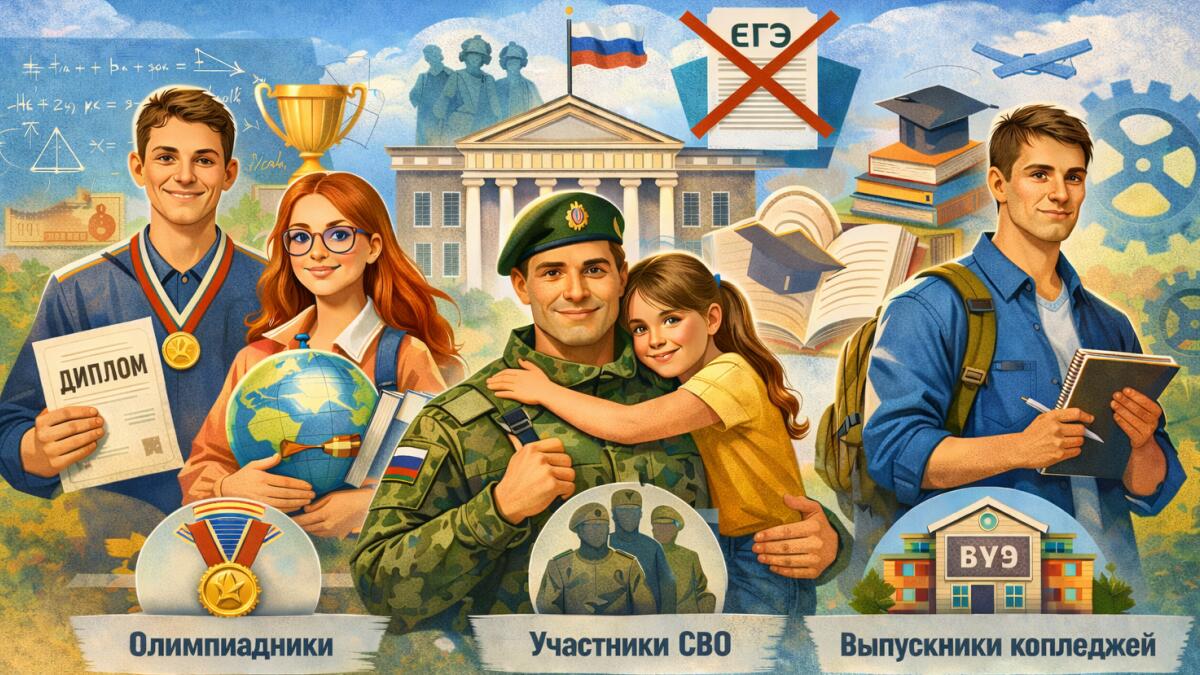 В Минобрнауки утвердили новые правила поступления: кто сможет попасть в вуз без экзаменов